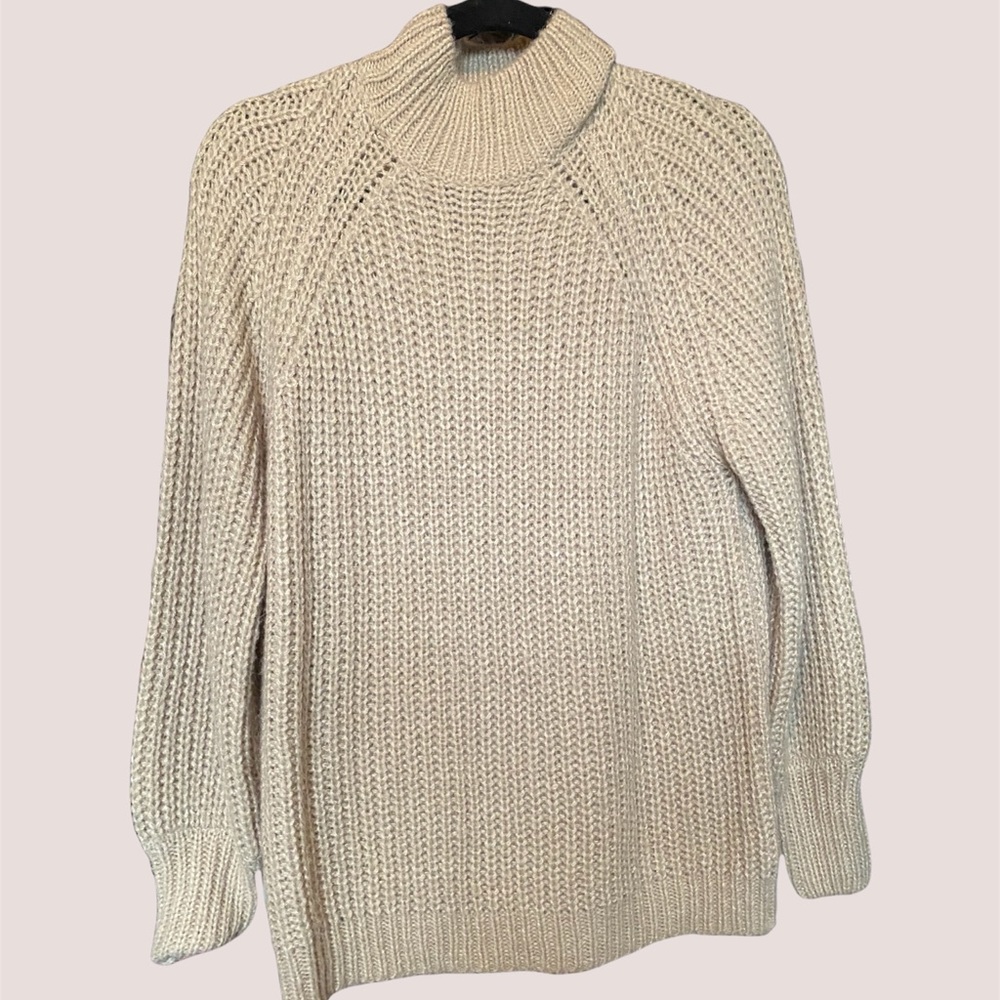 High Neck Knit Sweater